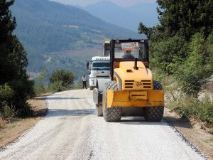 Andırın Köklü-Alanlı Yolu Çalışmaları Başladı