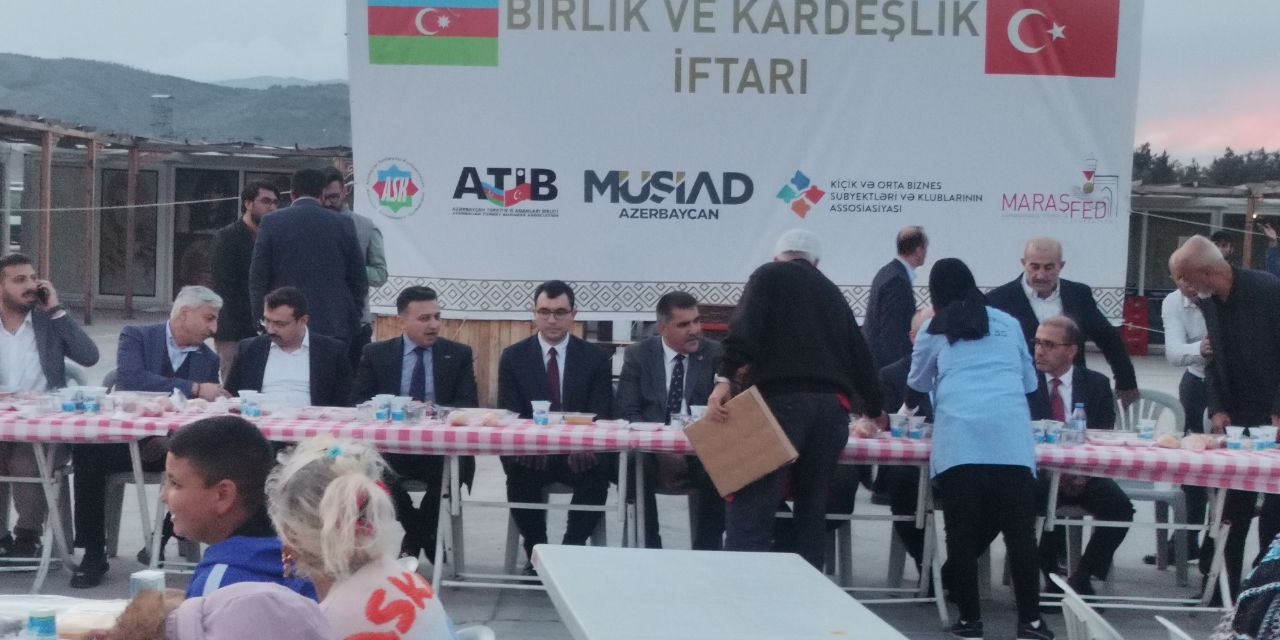 Azerbaycan İş Dünyası Kahramanmaraş'ta Afetzedelerle Buluştu  