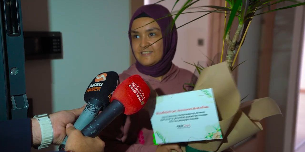 Kahramanmaraş'ta Depremzedelerin Yeni Evleri Çiçek Açtı  