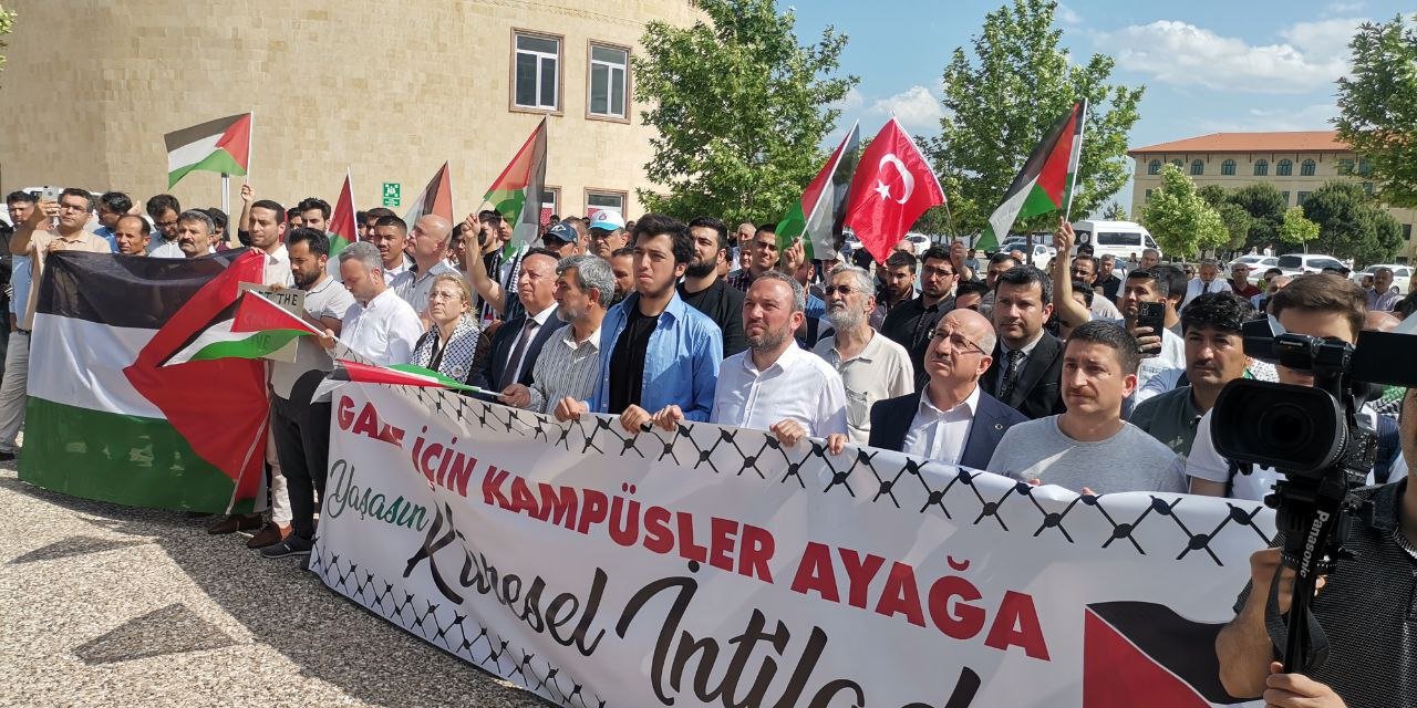 Akademisyenler ve KSÜ Öğrencilerinden Gazze'ye Destek 