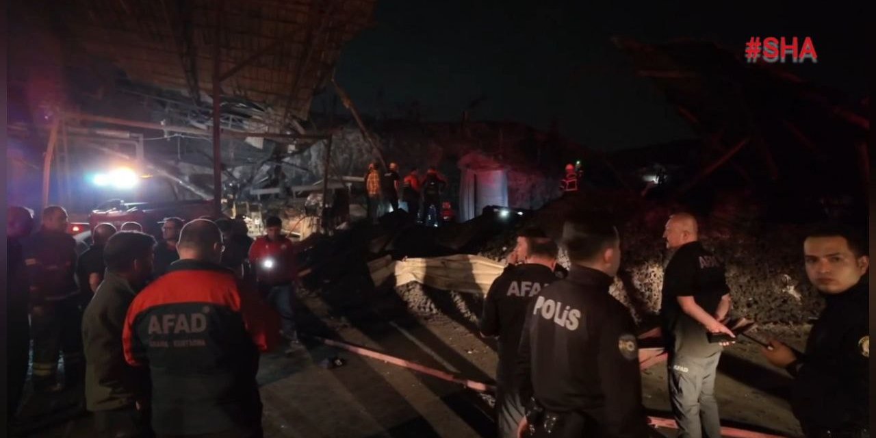 Kahramanmaraş'ta  Fabrikada Korkutan Patlama: 3 Yaralı