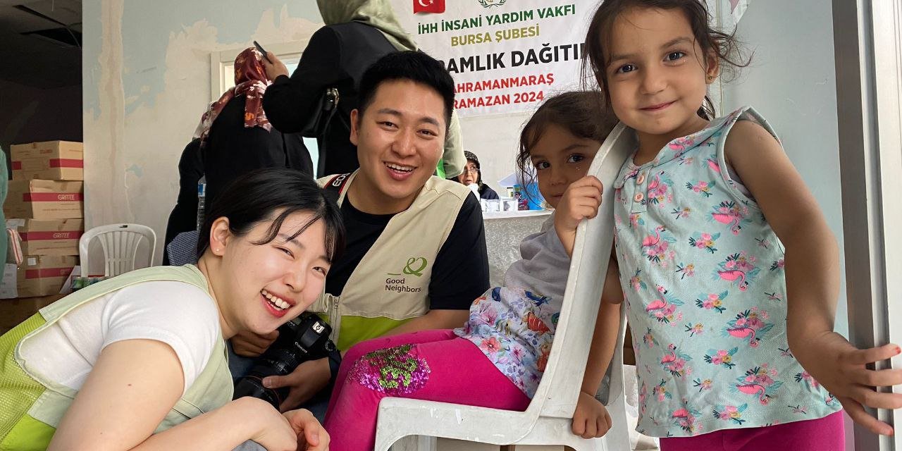 Güney Kore'den Kahramanmaraş'a İnsani Yardım!  