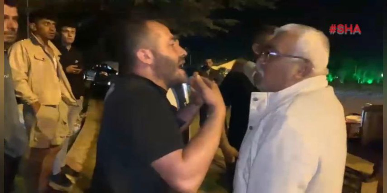 Elbistan’da Seyyar Satıcı İle Zabıta Ekipleri Arasında Gerginlik