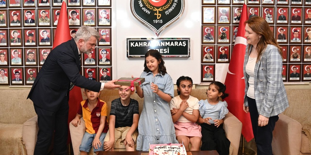 Başkan’dan Şehit Kızına Doğum Günü Sürprizi!