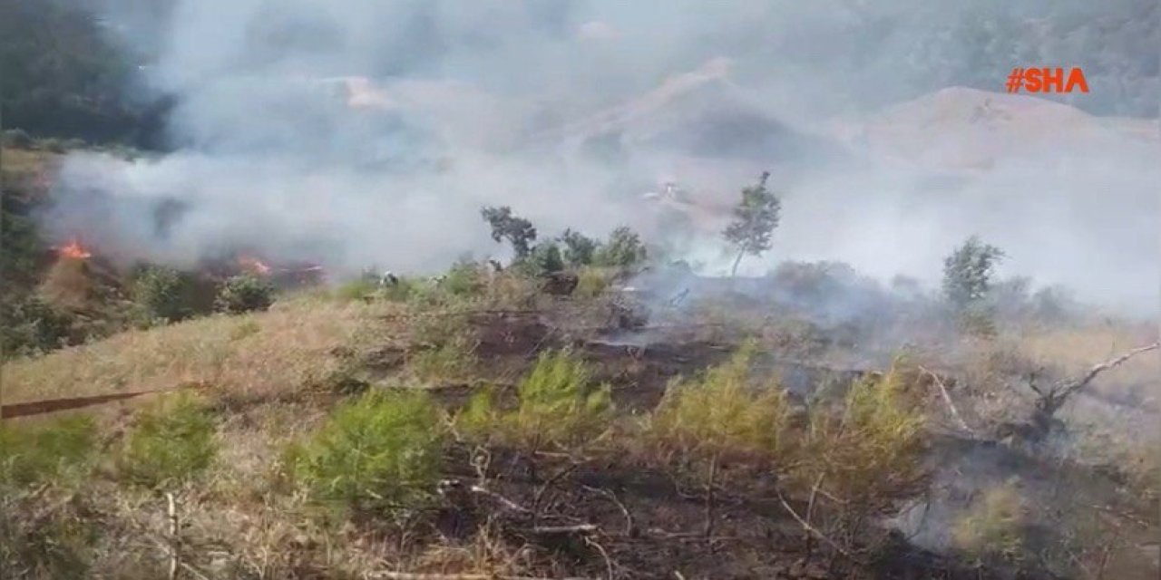 Kahramanmaraş’ta orman yangını kontrol altına alındı 