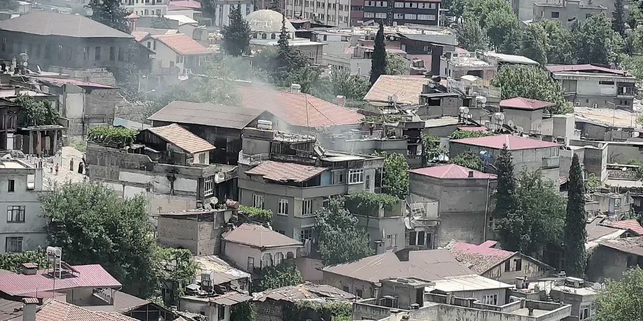 Kahramanmaraş’ta müstakil evde yangın!