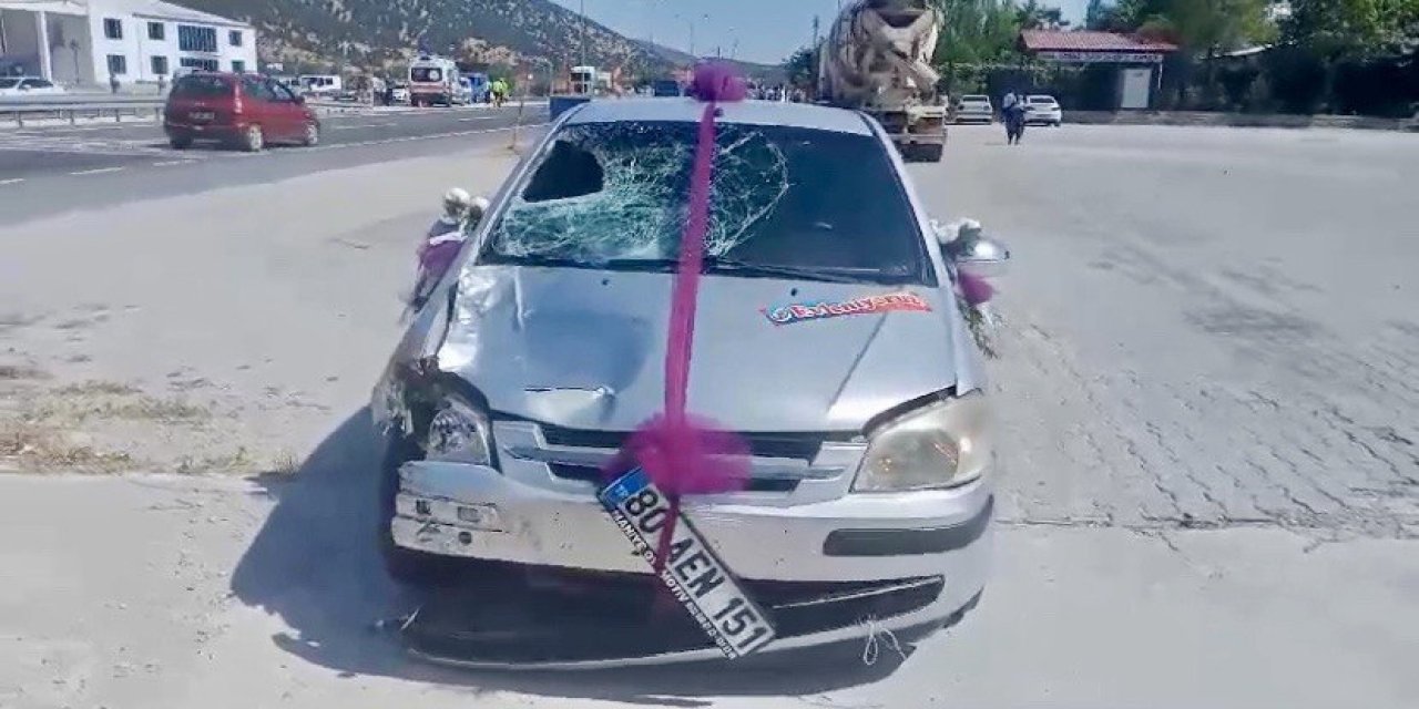 Kahramanmaraş’ta otomobilin çarptığı elektrikli bisiklet sürücüsü öldü 