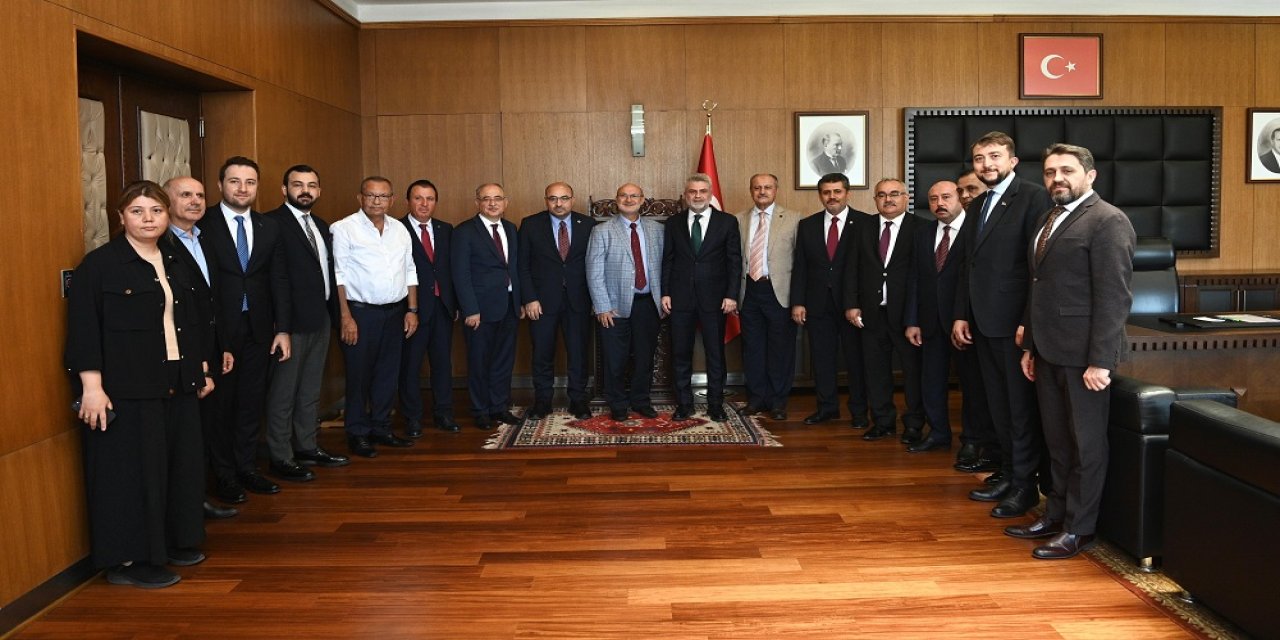 Başkan Görgel, TUSAŞ Başkanı Vardan’ı ağırladı