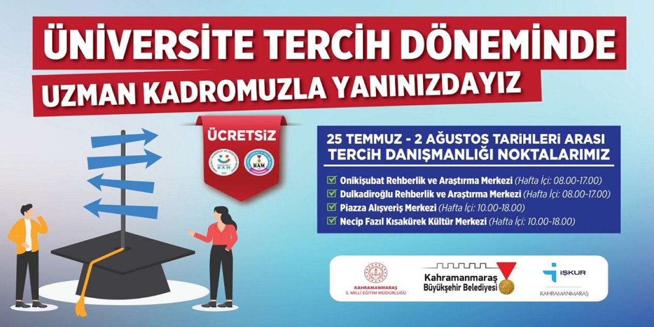 Büyükşehir, Tercih Sürecinde de Gençleri Yalnız Bırakmıyor!
