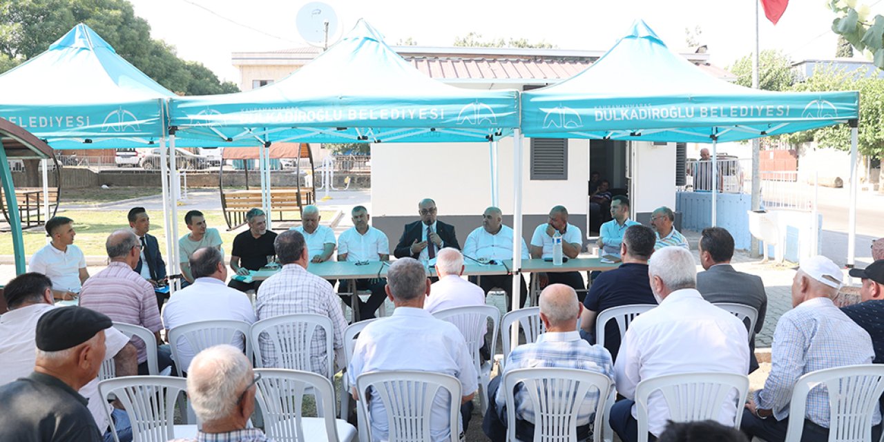 Başkan Akpınar Namık Kemal Mahallesi'nde vatandaşlarla bir araya geldi