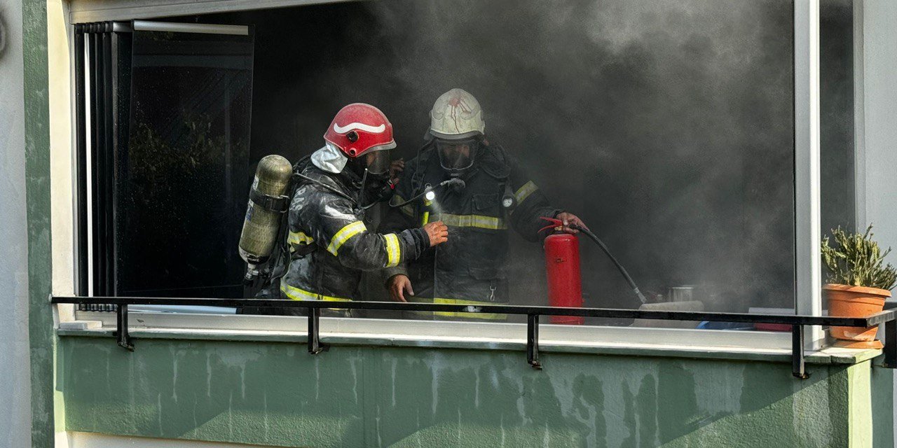 Kahramanmaraş’ta ikamet yangını korkuttu 