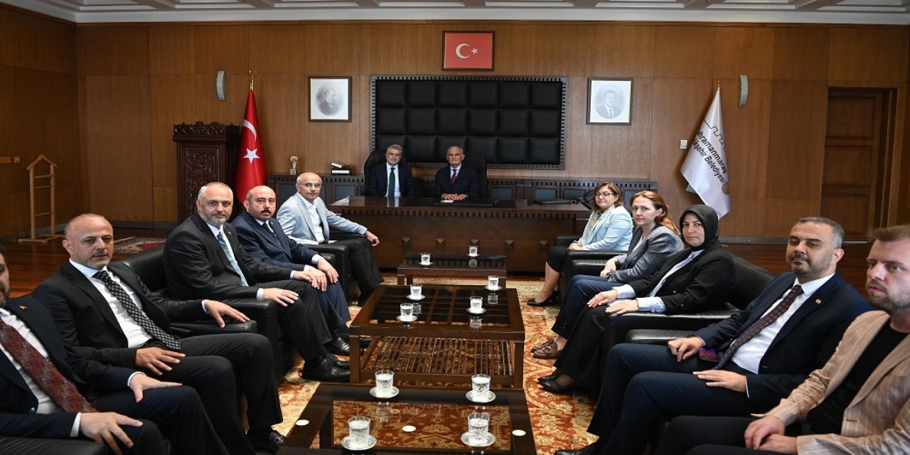 Başkan Görgel, AK Parti Genel Başkan Yardımcısı Yılmaz’ı Ağırladı!