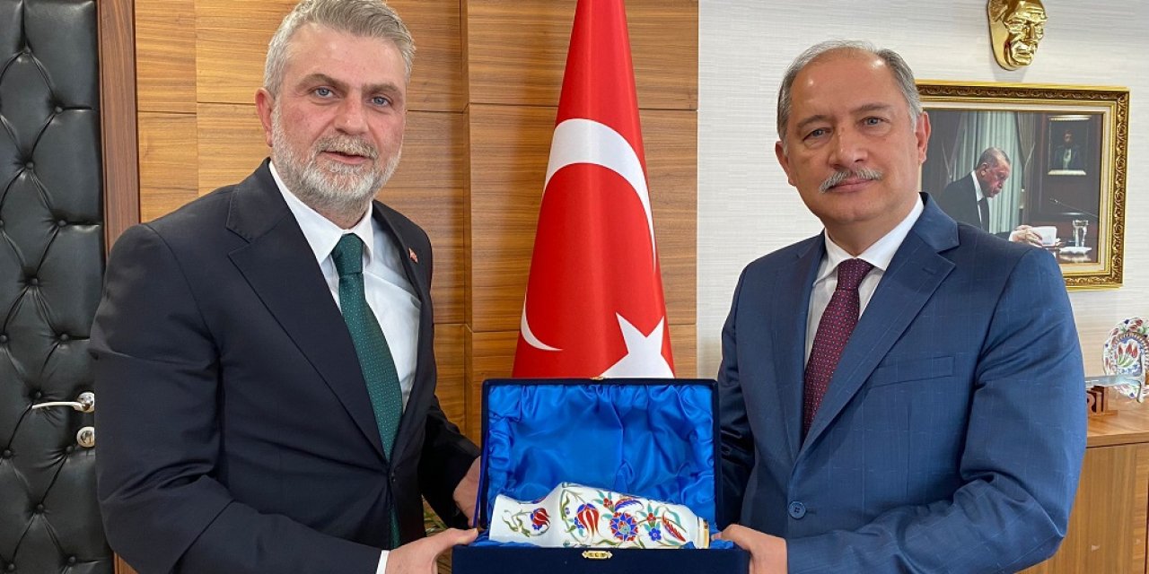 Başkan Görgel, Bakan Yumaklı ile Bir Araya Geldi