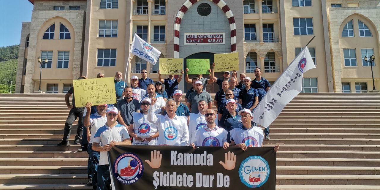 Kahramanmaraş’ta şiddete ‘Dur’ açıklaması 