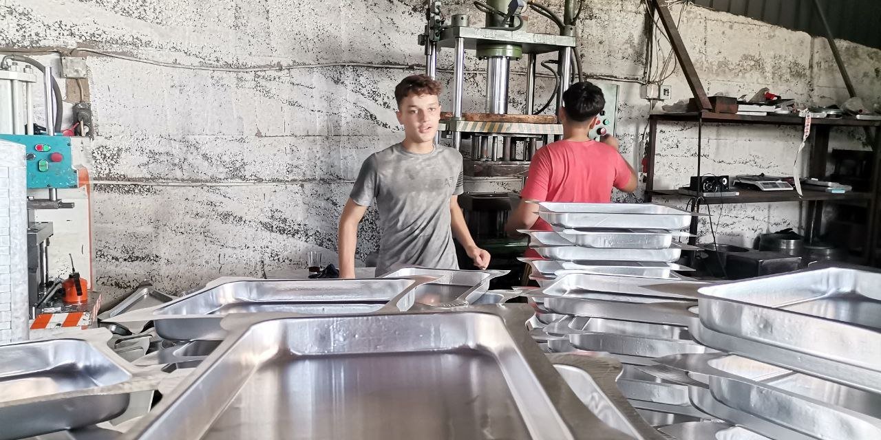 Kahramanmaraş'ta Baklavalık Tepsi İhracatı Başladı 