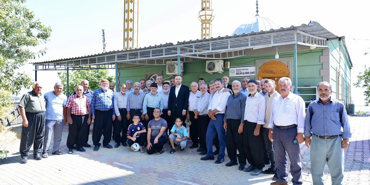Başkan Toptaş, Kürtül’de vatandaşlarla buluştu, taleplerini dinledi