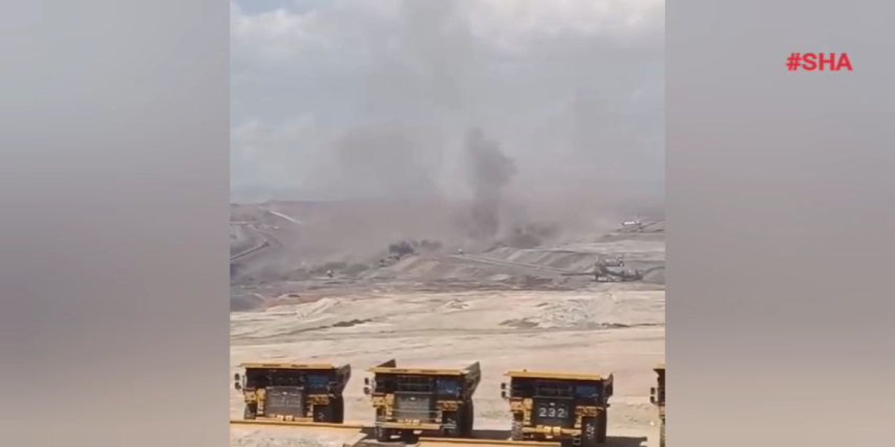 Afşin-Elbistan Termik Santrali'nde Göçük  