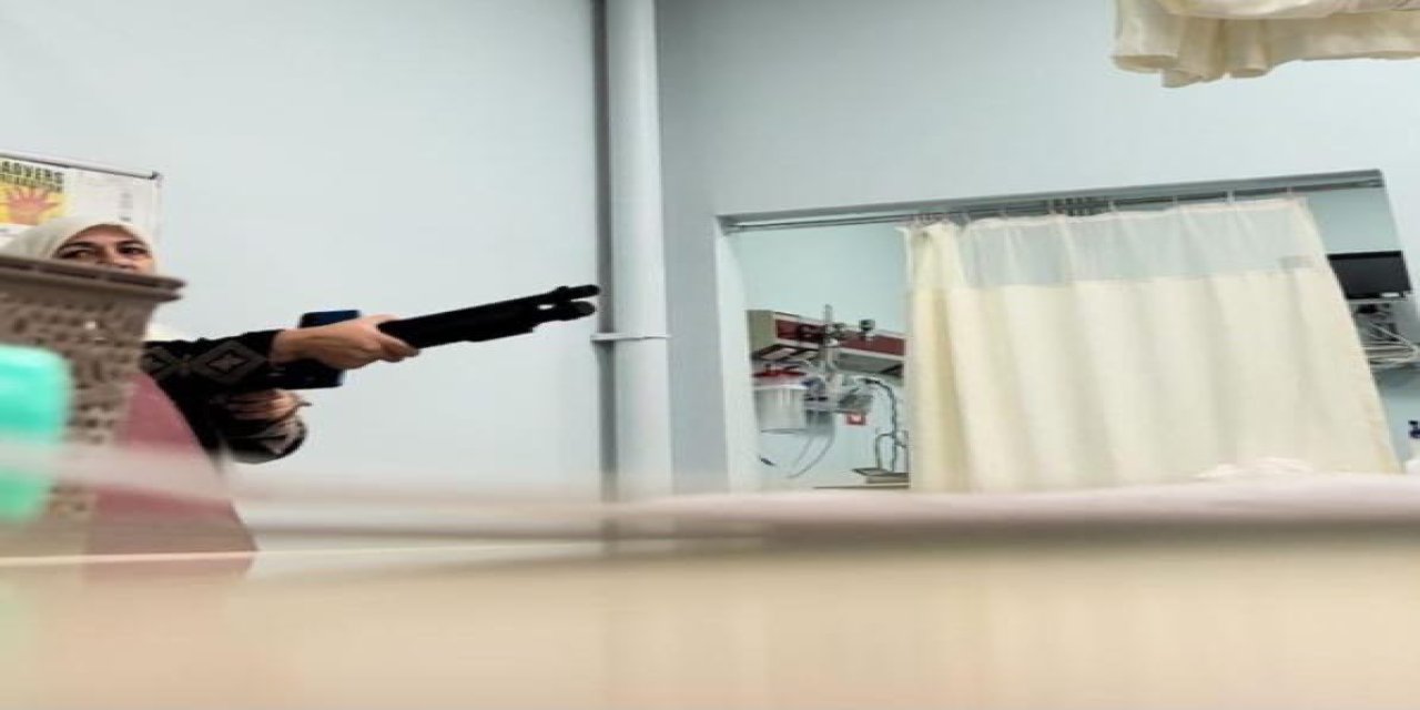 Kahramanmaraş’ta pompalı tüfekle hastaneyi bastı