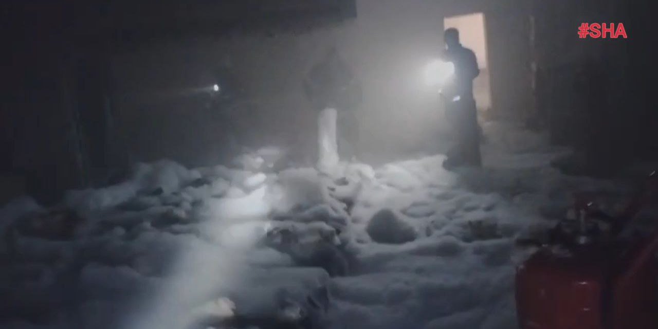 Kahramanmaraş’ta tekstil fabrikasında yangın  