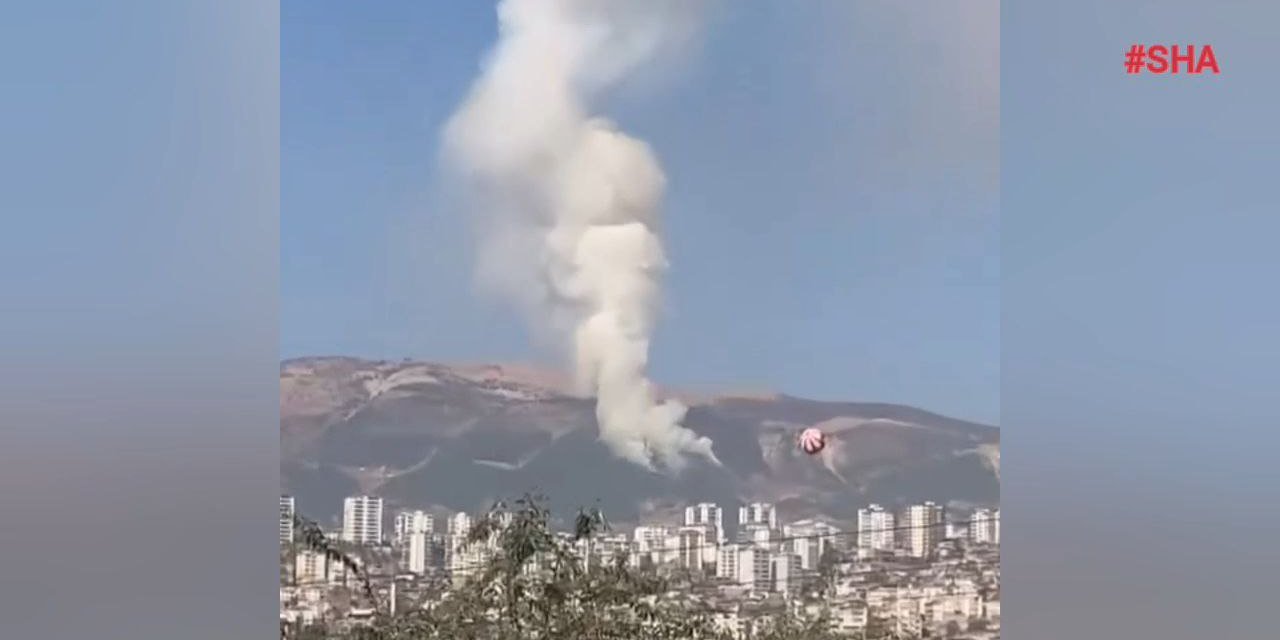 Kahramanmaraş’ta Ahir Dağı'nda orman yangını  