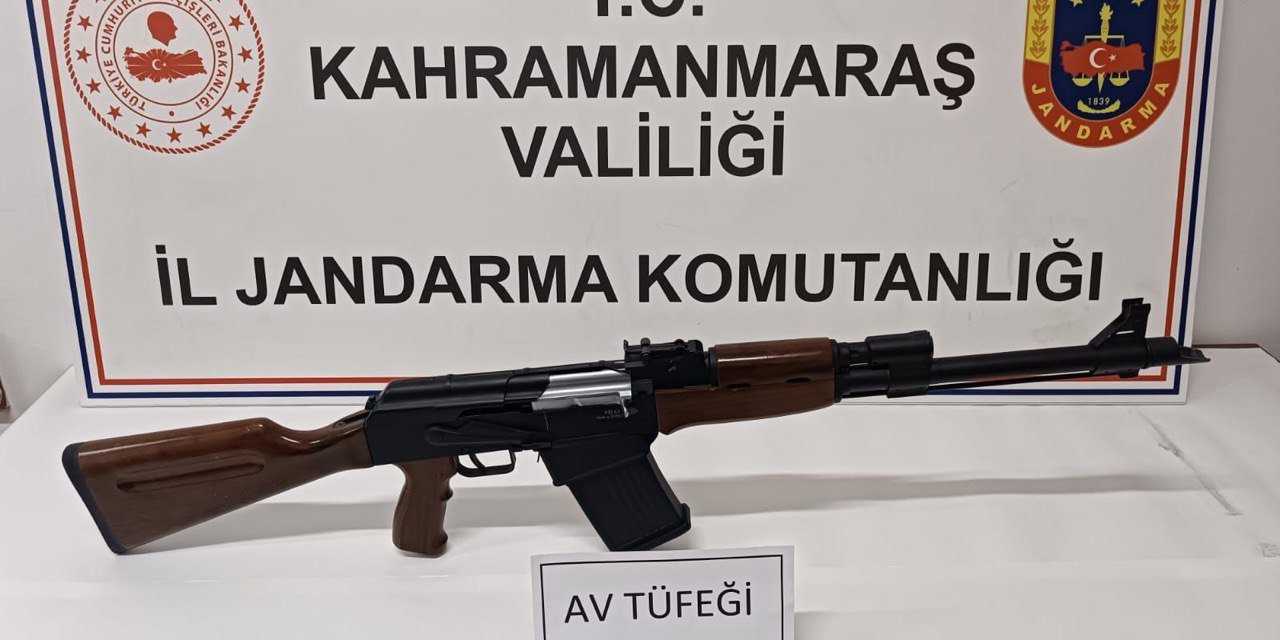 Kahramanmaraş’ta düğünde havaya ateş etmişti yakalandı