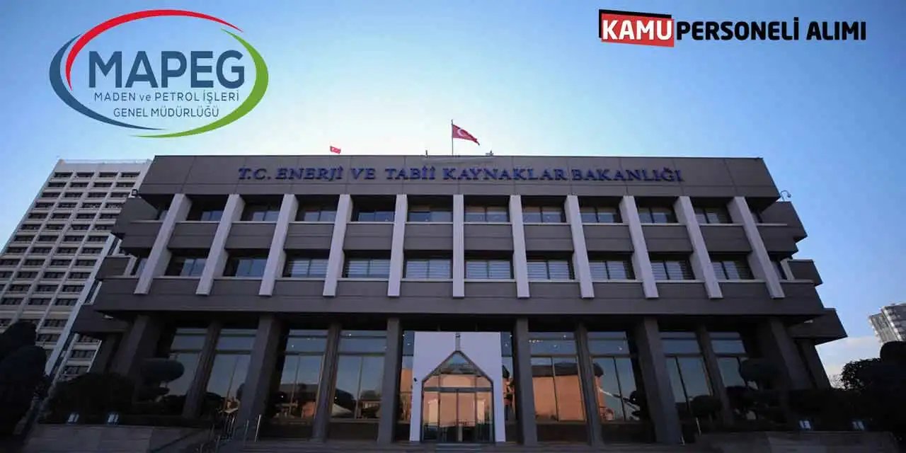 Maden ve Petrol Uzman Yardımcısı Alımı