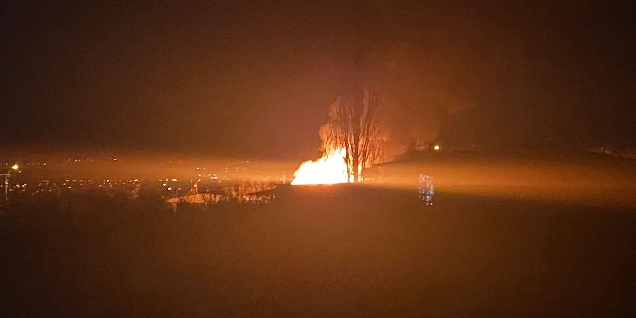 Kahramanmaraş’ta ev yangını  