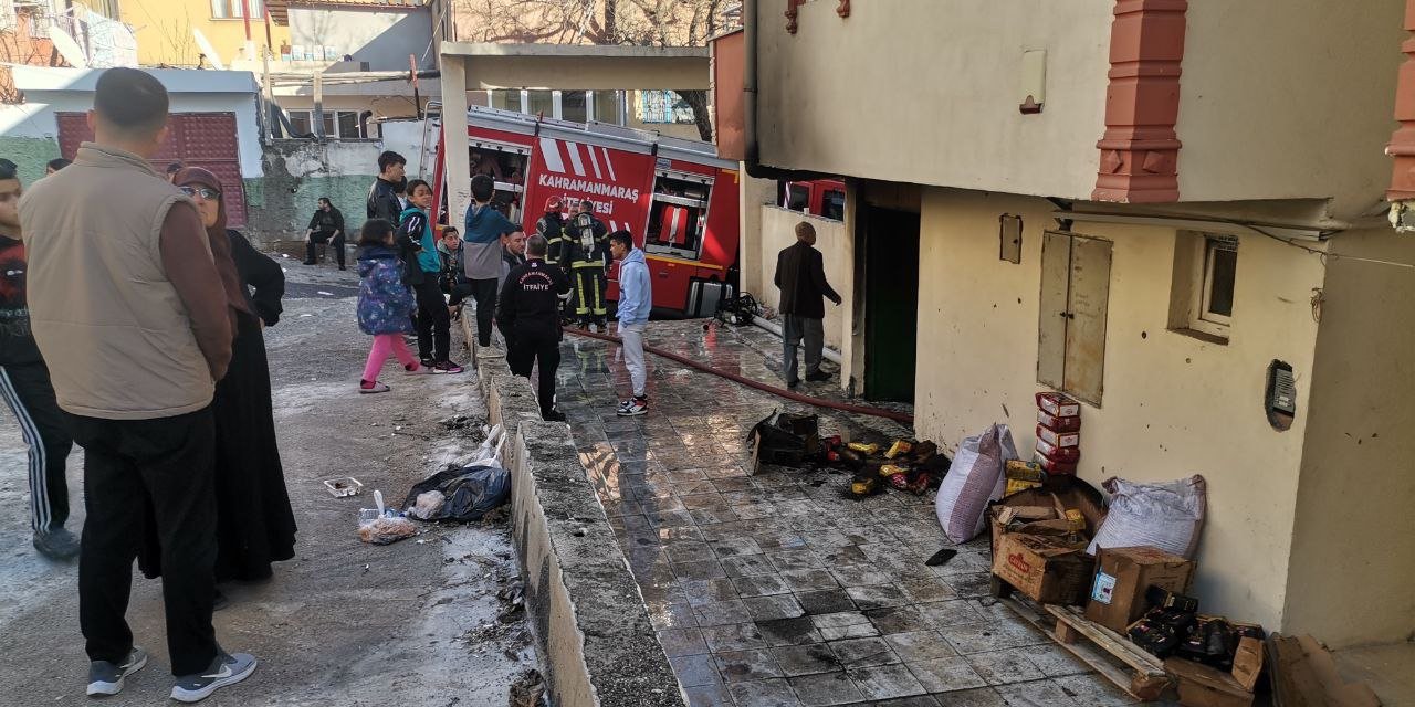 Kahramanmaraş'ta Yangın Kontrol Altına Alındı