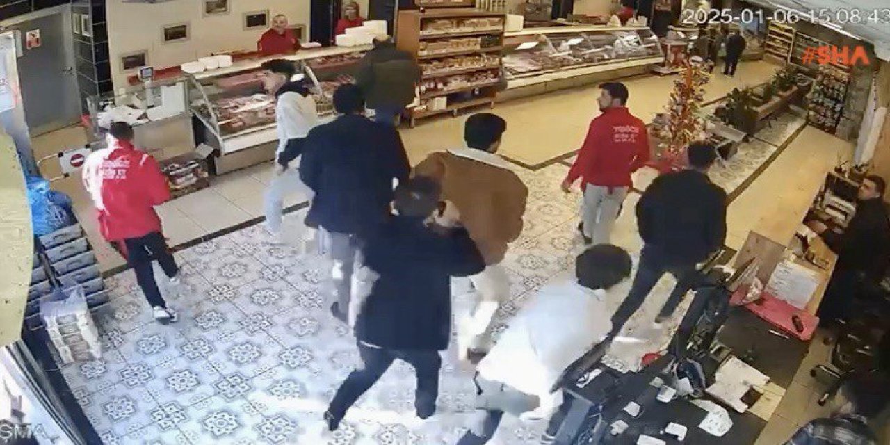 Kahramanmaraş’ta silahlı kavga kamerada: 4 yaralı 