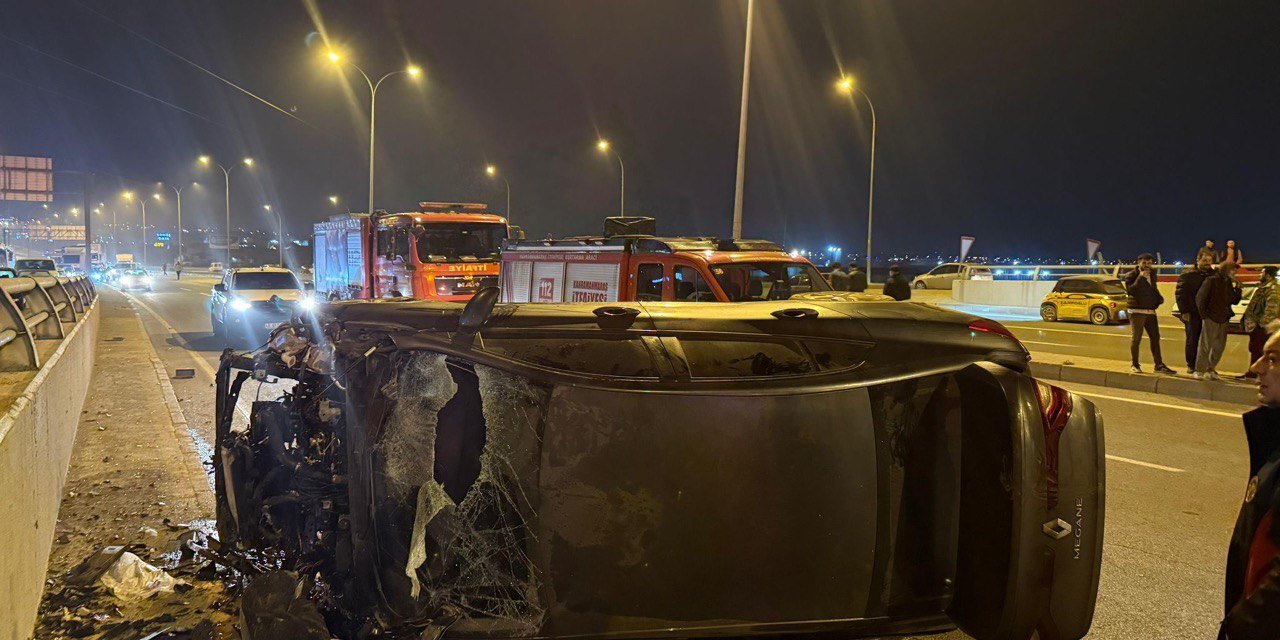Kahramanmaraş’ta zincirleme kaza: 5 yaralı