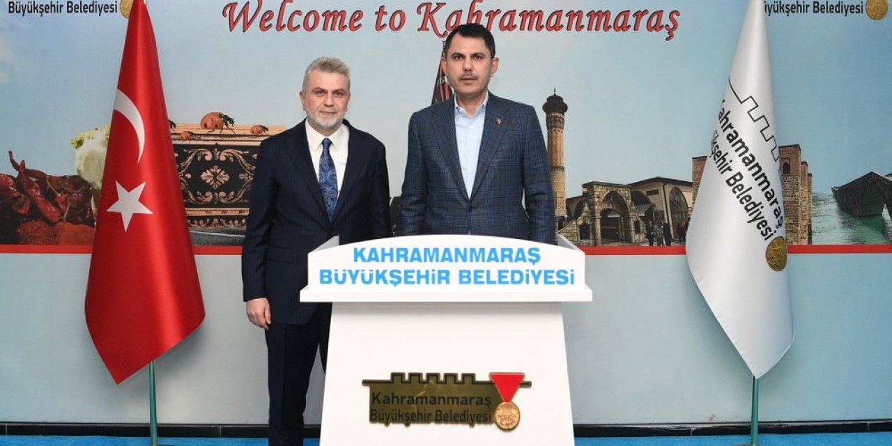 Başkan Görgel, Bakan Kurum'u Ağırladı