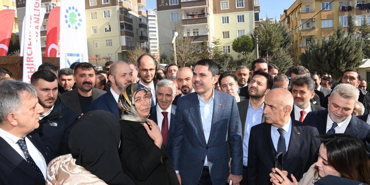 Bakan Kurum, Alanda Yürütülen Çalışmaları Yerinde İnceledi