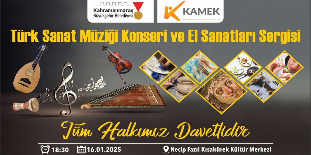 KAMEK’ten Sanat ve Müzik Dolu Gece...