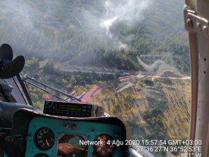Kahramanmaraş'ta orman yangını