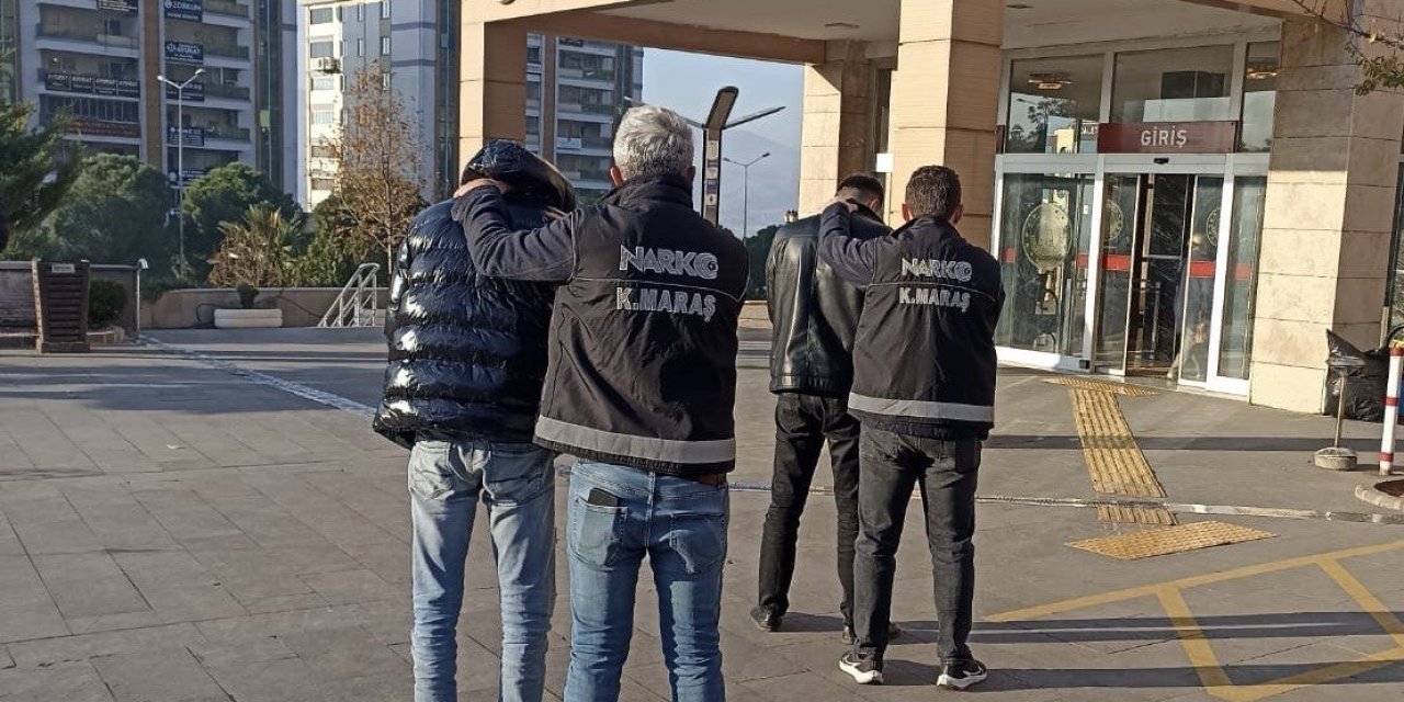 Kahramanmaraş’ta uyuşturucu satıcısı iki kişi tutuklandı