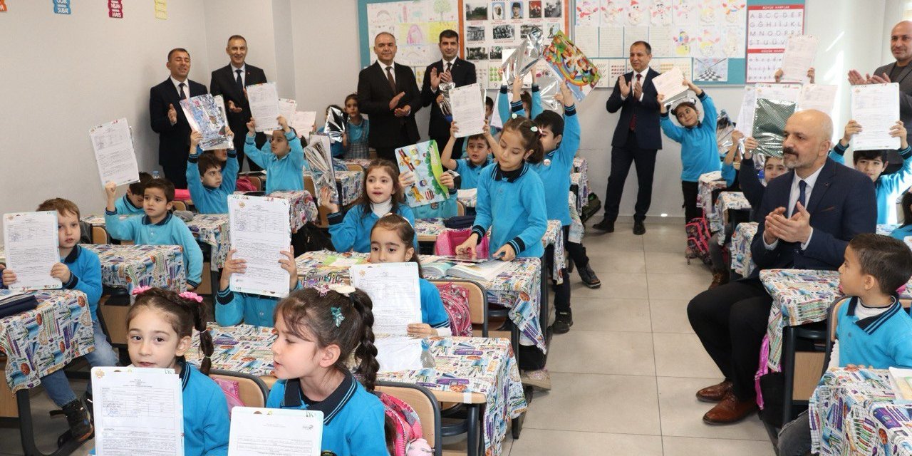 Kahramanmaraş’ta karne heyecanı