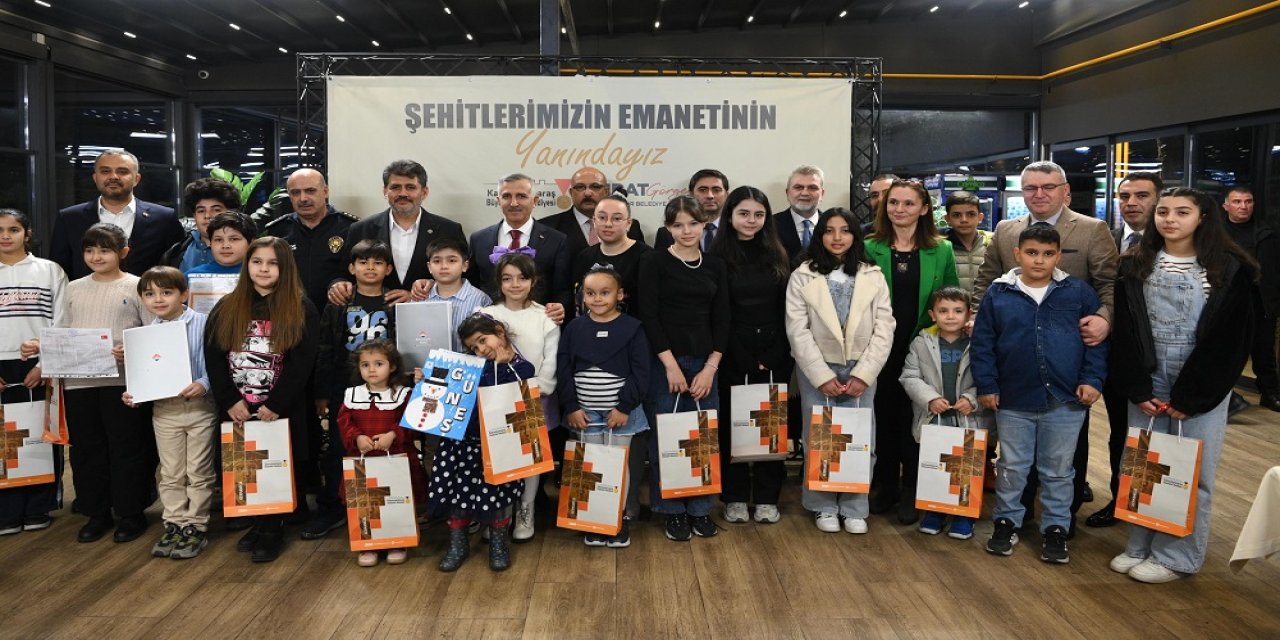 Şehit Çocukları Büyükşehir'in Karne Etkinliğinde Buluştu