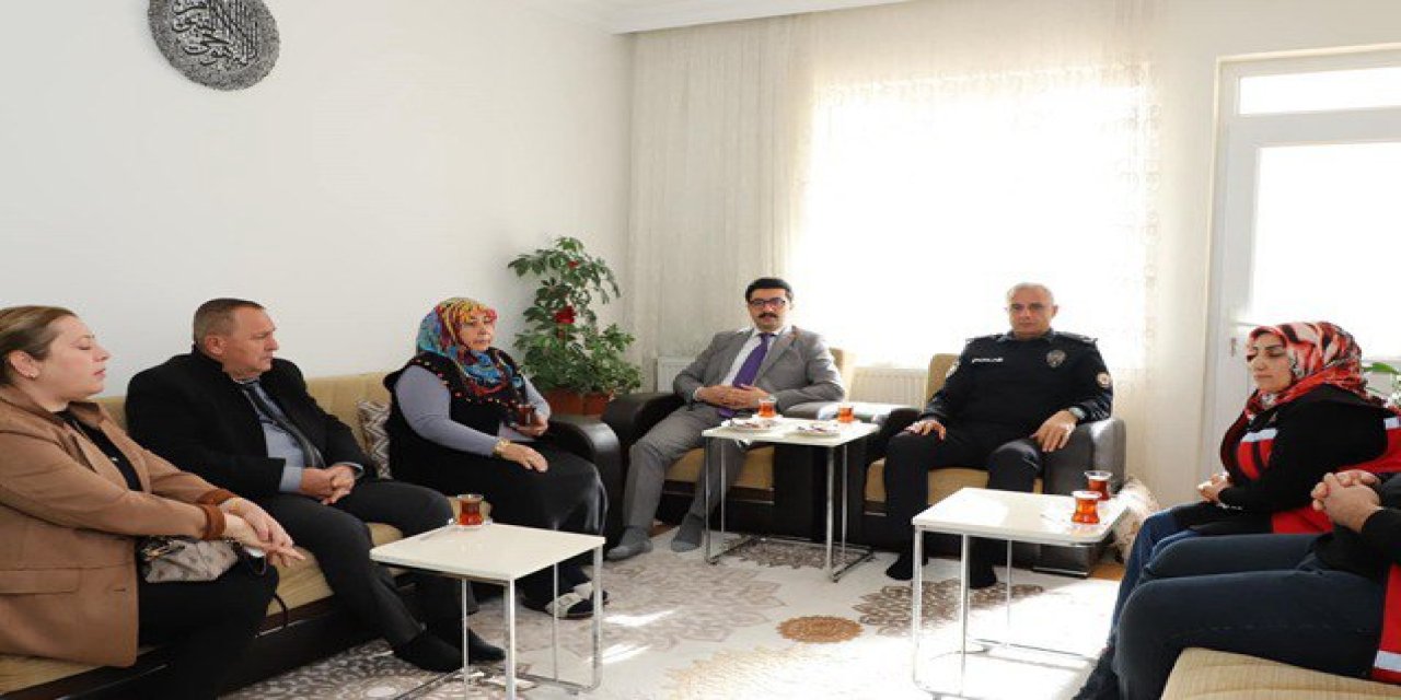 Şehit ve Gazi Ailelerine Anlamlı Ziyaret