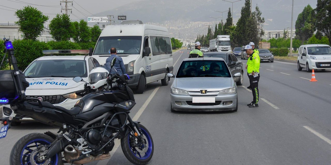 Kahramanmaraş'ta onlar kaçtı polis yakaladı