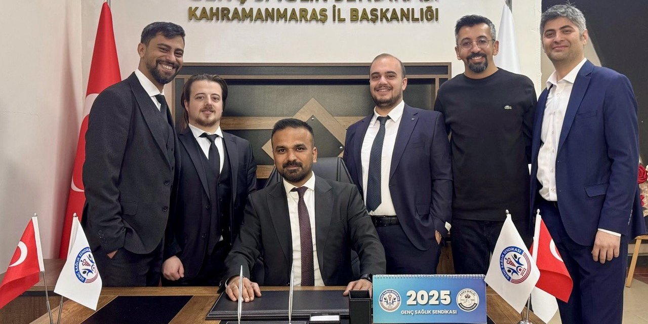 Kahramanmaraş Genç Sağlık Sendikası başkanını seçti