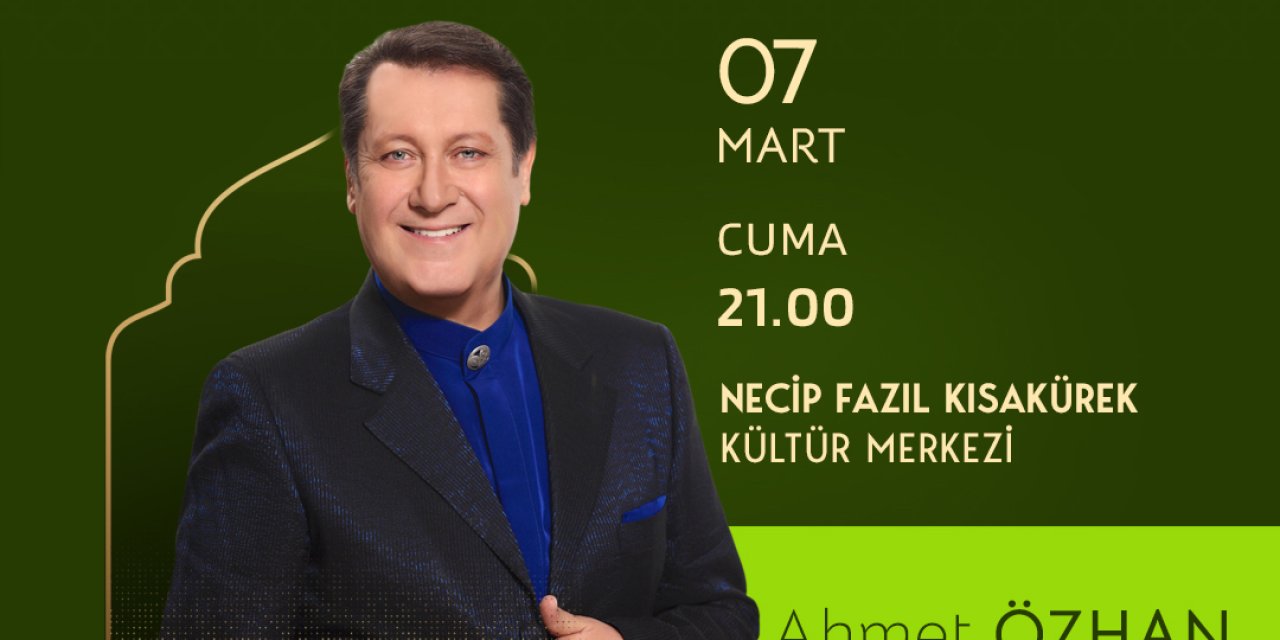 Ahmet Özhan'dan Tasavvuf Musikisi Ziyafeti