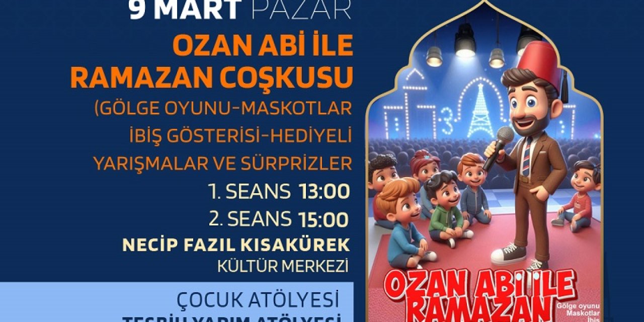 Ramazan Coşkusu Çocuklarla Yaşanacak