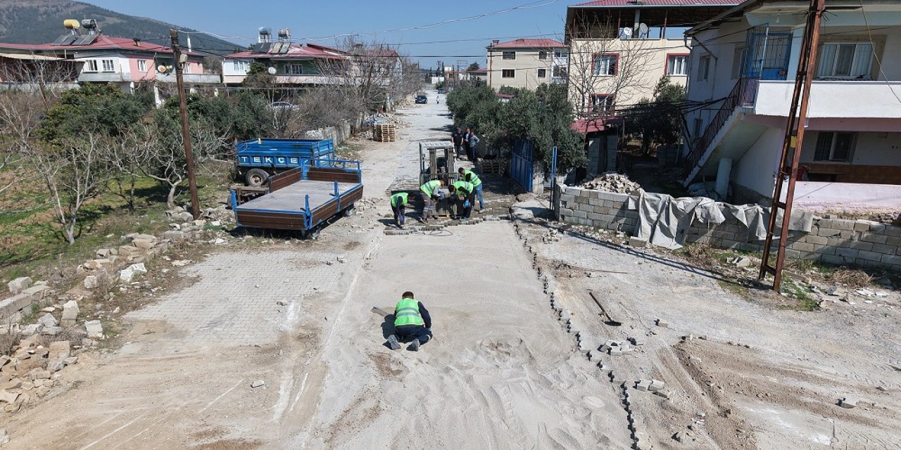 Türkoğlu’nda Altyapı ve Yol Yenileme Çalışmaları Başladı