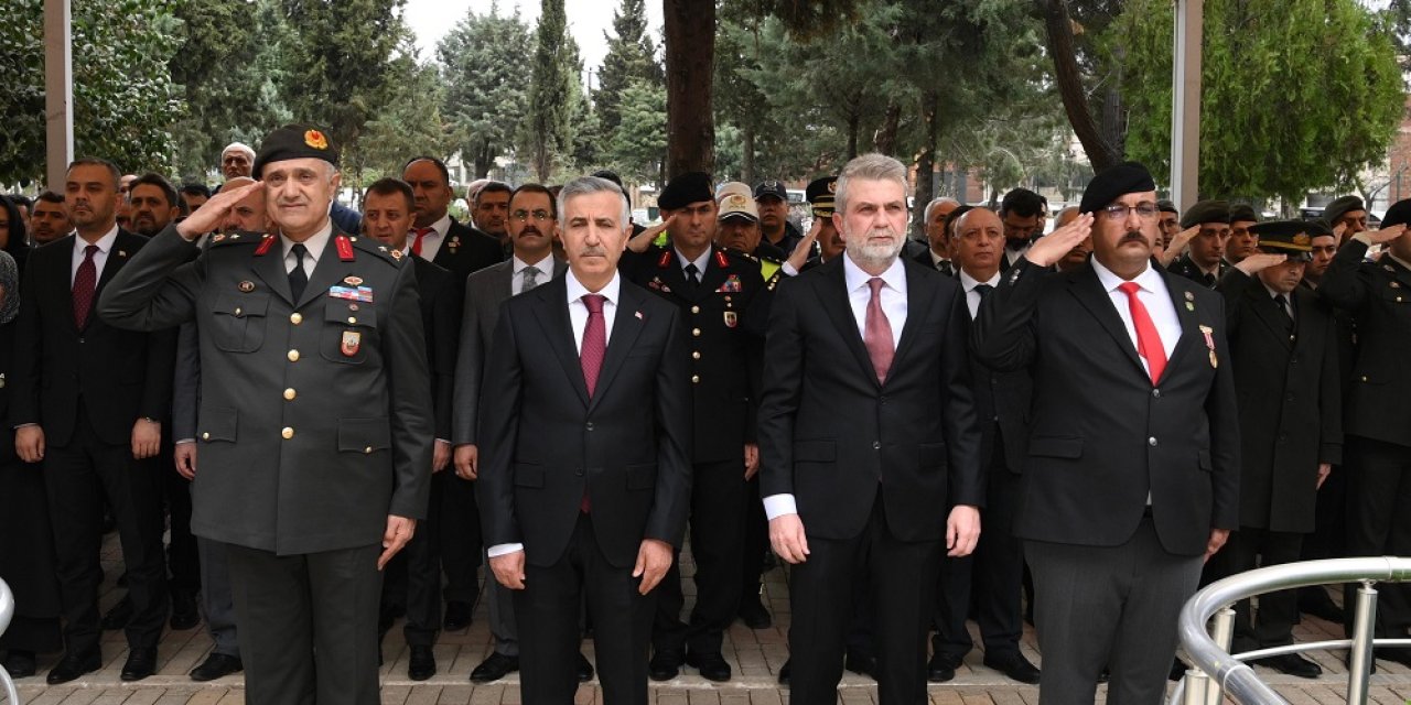 110. Yıldönümünde Çanakkale Zaferi ve Aziz Şehitler Dualarla Anıldı