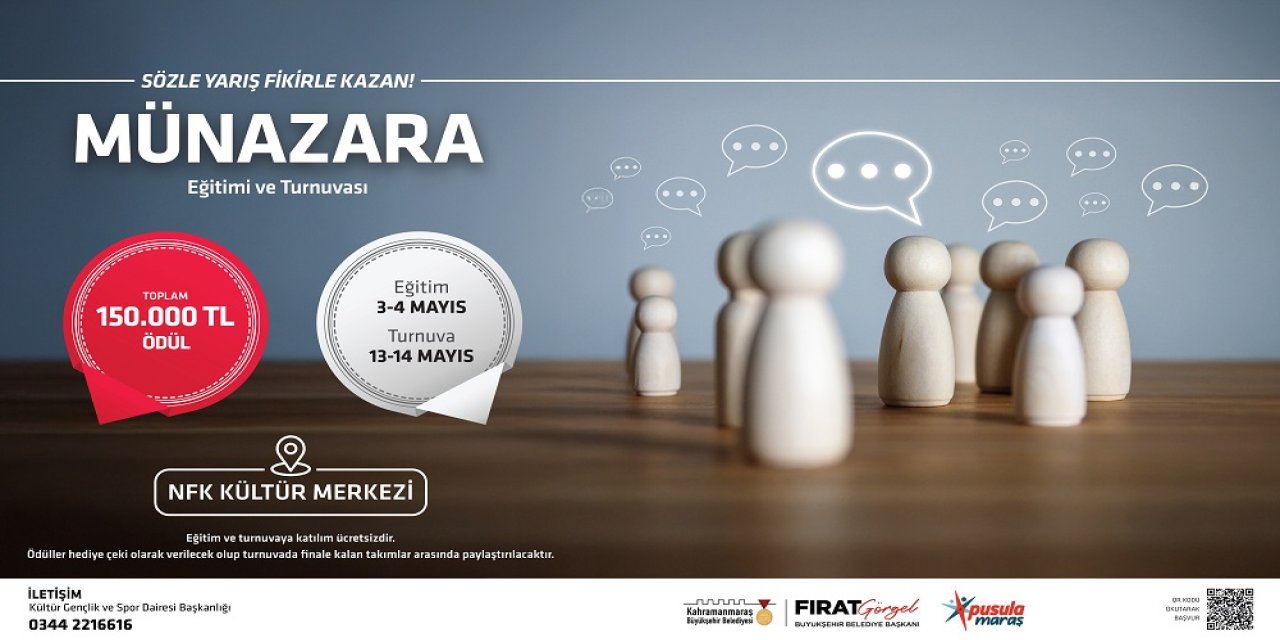 Ödüllü Münazara Turnuvası Düzenlenecek!