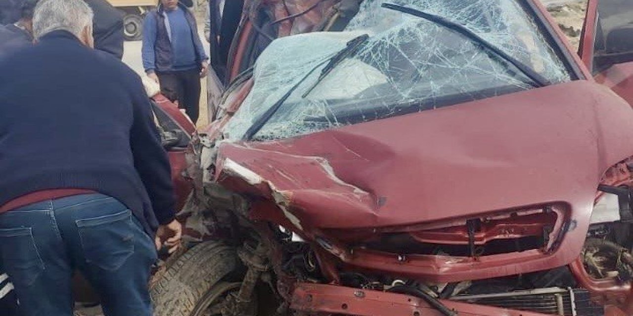 Afşin’de Trafik Kazası: 1 Yaralandı