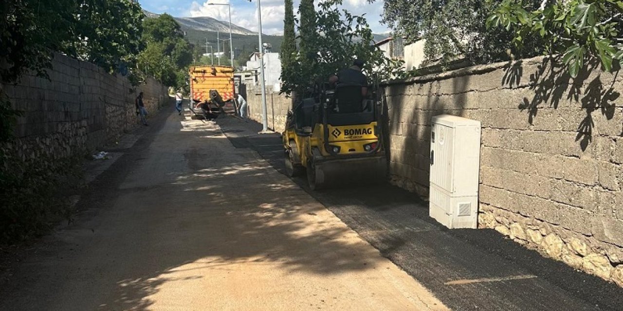 Mağralı’daki Yol Hasarları Tamir Ediliyor