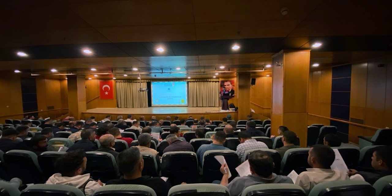 Büyükşehir Belediyesi’nden Personellere İş Sağlığı ve Güvenliği Eğitimi