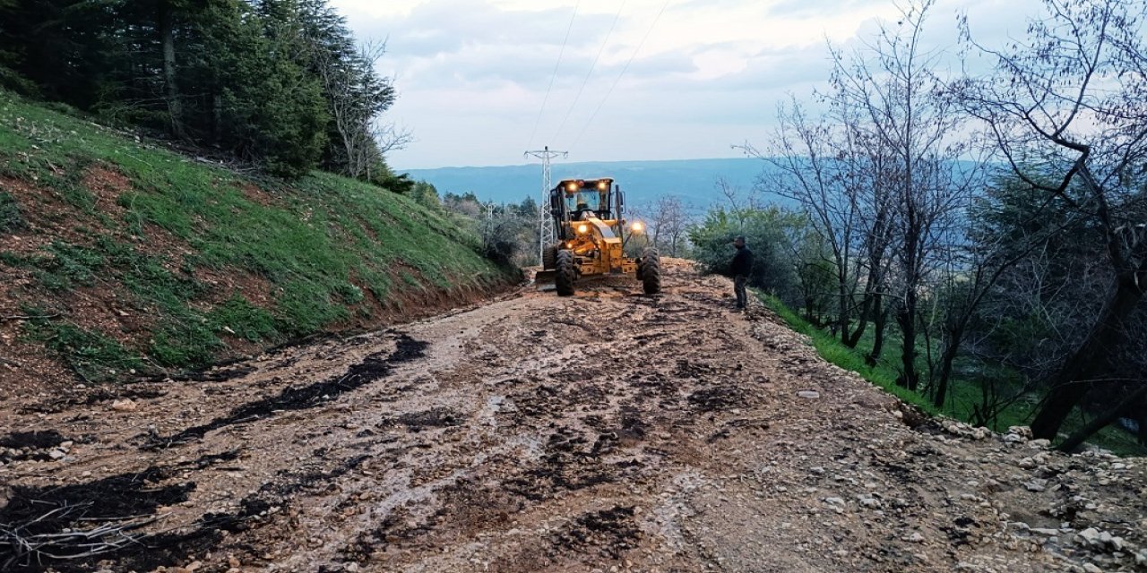Dulkadiroğlu Kırsalında Yağışın Olumsuzlukları Hızla Giderildi
