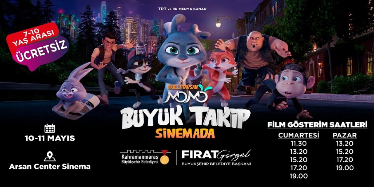 Kahramanmaraş’ta Ücretsiz Film Etkinliği!